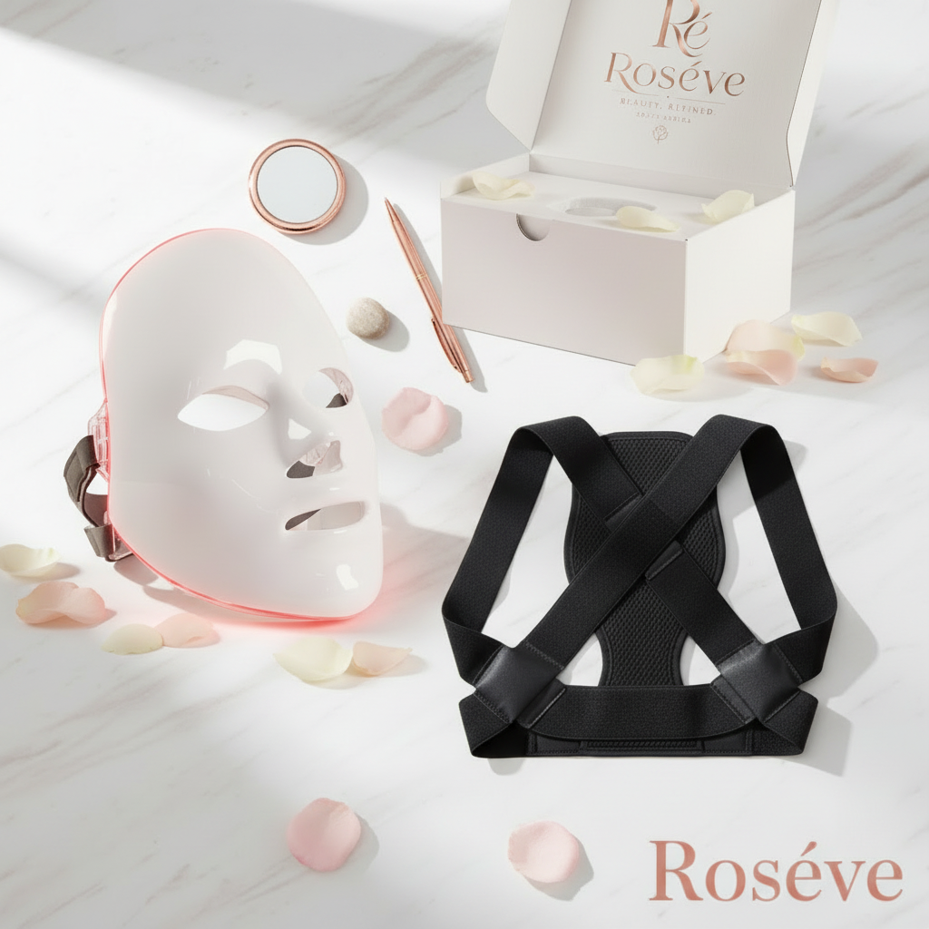 Glow & Stand Tall Bundle – Flat Lay