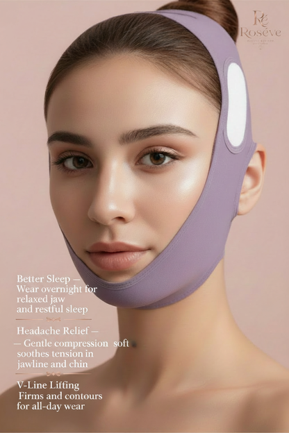 Roséve™ V-Face Lifting Mask – Adjustable Facial Contouring Strap