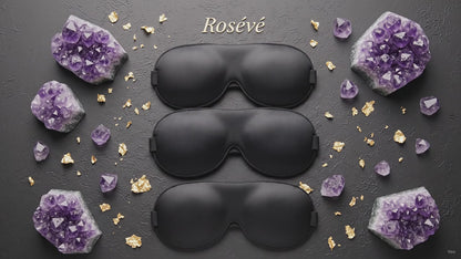 Roséve™ CloudRest 3D Sleep Mask — Zero Pressure, Pure Comfort